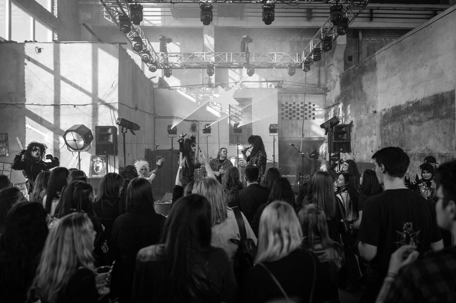 Rock of Ages renginio salė ir publika